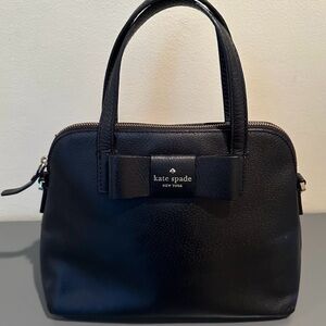 Kate Spade Black Bow Satchel